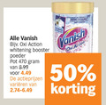 klik op dit plaatje voor een vergroting en voor vergelijkbare aanbiedingen gerelateerd aan ` vlekkenverwijderaar 50 detachant vos blancs vlekken vanish action whitening booster poeder pot varieeren ` vlekkenverwijderaar 50 detachant vos blancs vlekken vanish action whitening booster poeder pot varieeren