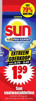 klik op dit plaatje voor een vergroting en voor vergelijkbare aanbiedingen gerelateerd aan ` vaatwasmiddel 16 19 lemon stains sun 4in1 pro expert with cleanboost technology extreem shine vaatwastabletten regular zak stuks pak ` vaatwasmiddel 16 19 lemon stains sun 4in1 pro expert with cleanboost technology extreem shine vaatwastabletten regular zak stuks pak