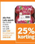 klik op dit plaatje voor een vergroting en voor vergelijkbare aanbiedingen gerelateerd aan ` 4 25 pink lady appels schaal stuks stuk varieeren ` 4 25 pink lady appels schaal stuks stuk varieeren