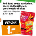 klik op dit plaatje voor een vergroting en voor vergelijkbare aanbiedingen gerelateerd aan ` red band zoete aardbeien paddenstoelen bites zak kilo v.a. sleutels ` red band zoete aardbeien paddenstoelen bites zak kilo v.a. sleutels