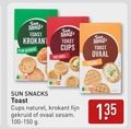 klik op dit plaatje voor een vergroting en voor vergelijkbare aanbiedingen gerelateerd aan ` sun snacks toast krokant fijn gekruid cups naturel ovaal sesam nutri score ` sun snacks toast krokant fijn gekruid cups naturel ovaal sesam nutri score