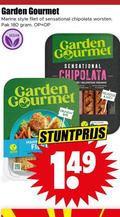 klik op dit plaatje voor een vergroting en voor vergelijkbare aanbiedingen gerelateerd aan ` 180 garden gourmet marine style filet sensational chipolata worsten pak marin crunchy bite with natural flavors nutri score juicy fist ` 180 garden gourmet marine style filet sensational chipolata worsten pak marin crunchy bite with natural flavors nutri score juicy fist