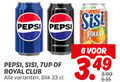 klik op dit plaatje voor een vergroting en voor vergelijkbare aanbiedingen gerelateerd aan ` frisdrank cola 6 33 pepsi sugar sisi royal club blik sinas ` frisdrank cola 6 33 pepsi sugar sisi royal club blik sinas