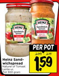 klik op dit plaatje voor een vergroting en voor vergelijkbare aanbiedingen gerelateerd aan ` sandwich spread 30 300 menz heinz naturel tomaat lente ui pot dash fris 1 ` sandwich spread 30 300 menz heinz naturel tomaat lente ui pot dash fris 1