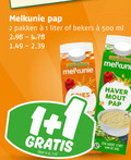 klik op dit plaatje voor een vergroting en voor vergelijkbare aanbiedingen gerelateerd aan ` 1 2 500 melkunie pap pakken liter bekers ml v.a. haver mout start dag ` 1 2 500 melkunie pap pakken liter bekers ml v.a. haver mout start dag