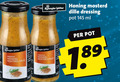 klik op dit plaatje voor een vergroting en voor vergelijkbare aanbiedingen gerelateerd aan ` dressing honing mosterd dille pot ml gerber ` dressing honing mosterd dille pot ml gerber
