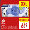 klik op dit plaatje voor een vergroting en voor vergelijkbare aanbiedingen gerelateerd aan ` 3 20 solo zacht xxl vellen rol rollen xl toiletpapier ` 3 20 solo zacht xxl vellen rol rollen xl toiletpapier