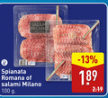 klik op dit plaatje voor een vergroting en voor vergelijkbare aanbiedingen gerelateerd aan ` 100 salami milano italiaans spianata romana ` 100 salami milano italiaans spianata romana