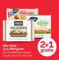 klik op dit plaatje voor een vergroting en voor vergelijkbare aanbiedingen gerelateerd aan ` 1 2 3 wasa sandwich tomato basil volkoren rosemary sea salt 300 stuks ` 1 2 3 wasa sandwich tomato basil volkoren rosemary sea salt 300 stuks