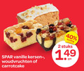 klik op dit plaatje voor een vergroting en voor vergelijkbare aanbiedingen gerelateerd aan ` 2 40 vanille kersen woudvruchten carrotcake stuks ` 2 40 vanille kersen woudvruchten carrotcake stuks