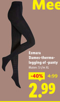 klik op dit plaatje voor een vergroting en voor vergelijkbare aanbiedingen gerelateerd aan ` esmara dames thermo legging panty maten xl ` esmara dames thermo legging panty maten xl