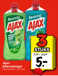 klik op dit plaatje voor een vergroting en voor vergelijkbare aanbiedingen gerelateerd aan ` 3 5 5x ajax fraicheur limoen allesreiniger soorten 1 25 liter stuks ` 3 5 5x ajax fraicheur limoen allesreiniger soorten 1 25 liter stuks