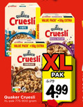 klik op dit plaatje voor een vergroting en voor vergelijkbare aanbiedingen gerelateerd aan ` 4 quaker cruesli nuts pack chocolate xl pak raisin hazelnut ` 4 quaker cruesli nuts pack chocolate xl pak raisin hazelnut