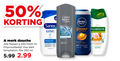klik op dit plaatje voor een vergroting en voor vergelijkbare aanbiedingen gerelateerd aan ` 24 50 250 sanex expert skin health dove men care hydrating clean comfort nourishing nivea sport fresh effect palmolive naturals merk douche flessen ml axe dark temptation fles 5.99 protector face for wash minerals body hair 250ml shower gel amandelmelk lait with creme ` 24 50 250 sanex expert skin health dove men care hydrating clean comfort nourishing nivea sport fresh effect palmolive naturals merk douche flessen ml axe dark temptation fles 5.99 protector face for wash minerals body hair 250ml shower gel amandelmelk lait with creme