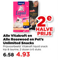 klik op dit plaatje voor een vergroting en voor vergelijkbare aanbiedingen gerelateerd aan ` 2 6 vitakraft rosewood trio sticks with chicken 2e halve unlimited snacks liquid snack kip taurine dozen stuks ` 2 6 vitakraft rosewood trio sticks with chicken 2e halve unlimited snacks liquid snack kip taurine dozen stuks