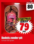 klik op dit plaatje voor een vergroting en voor vergelijkbare aanbiedingen gerelateerd aan ` dadels 80 150 qualino nummer cent pit schaal ` dadels 80 150 qualino nummer cent pit schaal