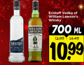 klik op dit plaatje voor een vergroting en voor vergelijkbare aanbiedingen gerelateerd aan ` whisky wodka 700 eristoff vodka william lawsons scotch ml ` whisky wodka 700 eristoff vodka william lawsons scotch ml