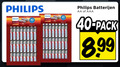 klik op dit plaatje voor een vergroting en voor vergelijkbare aanbiedingen gerelateerd aan ` batterijen 40 philips aa aaa pack ` batterijen 40 philips aa aaa pack