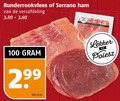 klik op dit plaatje voor een vergroting en voor vergelijkbare aanbiedingen gerelateerd aan ` 100 runderrookvlees serrano ham versafdeling kilo ` 100 runderrookvlees serrano ham versafdeling kilo