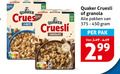 klik op dit plaatje voor een vergroting en voor vergelijkbare aanbiedingen gerelateerd aan ` cruesli 4 new same taste nuts quaker chocolate granola pakken pak ` cruesli 4 new same taste nuts quaker chocolate granola pakken pak