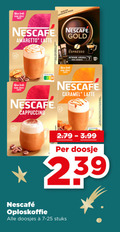 klik op dit plaatje voor een vergroting en voor vergelijkbare aanbiedingen gerelateerd aan ` oploskoffie 8 10 new same taste dezelfde vertrouwde nescafe amaretto latte gold espresso intense aroma caramel cappuccino nutri score 3.99 doosje doosjes stuks ` oploskoffie 8 10 new same taste dezelfde vertrouwde nescafe amaretto latte gold espresso intense aroma caramel cappuccino nutri score 3.99 doosje doosjes stuks