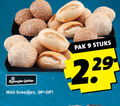 klik op dit plaatje voor een vergroting en voor vergelijkbare aanbiedingen gerelateerd aan ` broodjes 9 bijzonder mini pak stuks ` broodjes 9 bijzonder mini pak stuks