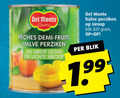 klik op dit plaatje voor een vergroting en voor vergelijkbare aanbiedingen gerelateerd aan ` fruitconserven 825 monte quality demi fruits halve perziken sirop lichte siroop blik ` fruitconserven 825 monte quality demi fruits halve perziken sirop lichte siroop blik