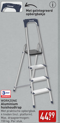 klik op dit plaatje voor een vergroting en voor vergelijkbare aanbiedingen gerelateerd aan ` huishoudtrap 4 150 workzone l opbergbakje 3jaar aluminium opbergbak treden platform draagvermogen stuk ` huishoudtrap 4 150 workzone l opbergbakje 3jaar aluminium opbergbak treden platform draagvermogen stuk