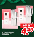 klik op dit plaatje voor een vergroting en voor vergelijkbare aanbiedingen gerelateerd aan ` wijnglazen 4 royal le vin wine glasses since pack elders ` wijnglazen 4 royal le vin wine glasses since pack elders