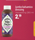 klik op dit plaatje voor een vergroting en voor vergelijkbare aanbiedingen gerelateerd aan ` dressing jumbo sla twist balsamico ml ` dressing jumbo sla twist balsamico ml
