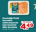 klik op dit plaatje voor een vergroting en voor vergelijkbare aanbiedingen gerelateerd aan ` gerookte zalmfilet feestelijk zalm carpaccio zalmcarpaccio mosterd dille dressing schaal ` gerookte zalmfilet feestelijk zalm carpaccio zalmcarpaccio mosterd dille dressing schaal