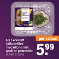 klik op dit plaatje voor een vergroting en voor vergelijkbare aanbiedingen gerelateerd aan ` kalkoenvlees 2 excellent kalkoen filet medaillons gold for vin beter kalkoenfilet spek peterselie schaal stuks 5 99 ` kalkoenvlees 2 excellent kalkoen filet medaillons gold for vin beter kalkoenfilet spek peterselie schaal stuks 5 99