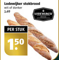 klik op dit plaatje voor een vergroting en voor vergelijkbare aanbiedingen gerelateerd aan ` stokbrood 150 lodewijker wit donker brood stuk ` stokbrood 150 lodewijker wit donker brood stuk