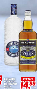 klik op dit plaatje voor een vergroting en voor vergelijkbare aanbiedingen gerelateerd aan ` 1 99 kuyper vodka vieux esbjaerg fles liter 14 ` 1 99 kuyper vodka vieux esbjaerg fles liter 14