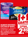 klik op dit plaatje voor een vergroting en voor vergelijkbare aanbiedingen gerelateerd aan ` 1 2 8 10 28 discreet bescherming always ultra secure night cotton singlepack stuks varieeren pakken maandverband ` 1 2 8 10 28 discreet bescherming always ultra secure night cotton singlepack stuks varieeren pakken maandverband
