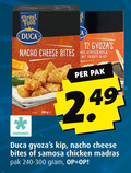 klik op dit plaatje voor een vergroting en voor vergelijkbare aanbiedingen gerelateerd aan ` 12 street food duca nacho cheese bites diepvries pak kip samosa chicken madras ` 12 street food duca nacho cheese bites diepvries pak kip samosa chicken madras