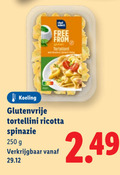 klik op dit plaatje voor een vergroting en voor vergelijkbare aanbiedingen gerelateerd aan ` 250 select free from gluten tortelloni with koeling glutenvrije tortellini ricotta spinazie ` 250 select free from gluten tortelloni with koeling glutenvrije tortellini ricotta spinazie