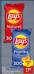 klik op dit plaatje voor een vergroting en voor vergelijkbare aanbiedingen gerelateerd aan ` chips 30 300 naturel paprika flavour elders bolognese cheese onion ` chips 30 300 naturel paprika flavour elders bolognese cheese onion