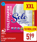 klik op dit plaatje voor een vergroting en voor vergelijkbare aanbiedingen gerelateerd aan ` toiletpapier 4 18 140 solo rollen super zacht xxl ` toiletpapier 4 18 140 solo rollen super zacht xxl