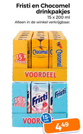 klik op dit plaatje voor een vergroting en voor vergelijkbare aanbiedingen gerelateerd aan ` chocomel fristi chocolademelk drinkyoghurt 15 200 drinkpakjes ml 200ml enige voordeel pak ` chocomel fristi chocolademelk drinkyoghurt 15 200 drinkpakjes ml 200ml enige voordeel pak