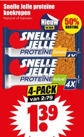 klik op dit plaatje voor een vergroting en voor vergelijkbare aanbiedingen gerelateerd aan ` ontbijtkoekrepen 4 50 jelle koekrepen naturel banaan proteine pack 4x ` ontbijtkoekrepen 4 50 jelle koekrepen naturel banaan proteine pack 4x