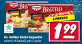 klik op dit plaatje voor een vergroting en voor vergelijkbare aanbiedingen gerelateerd aan ` belegd stokbrood 2 oetker bis baguette at may dr. bistro diepvries salami hawaii pak stuks pakken ` belegd stokbrood 2 oetker bis baguette at may dr. bistro diepvries salami hawaii pak stuks pakken