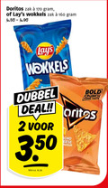 klik op dit plaatje voor een vergroting en voor vergelijkbare aanbiedingen gerelateerd aan ` zoutjes chips 2 160 doritos zak wokkels dubbel deal 3 50 kilo v.a. bold crunch iconic taste ` zoutjes chips 2 160 doritos zak wokkels dubbel deal 3 50 kilo v.a. bold crunch iconic taste