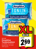 klik op dit plaatje voor een vergroting en voor vergelijkbare aanbiedingen gerelateerd aan ` tonijn in blik 400 deepblue stukken water tuna chunks brine thon morceaux naturel tena oil tonijnstukken zonne zonnebloemolie xl 3.99 ` tonijn in blik 400 deepblue stukken water tuna chunks brine thon morceaux naturel tena oil tonijnstukken zonne zonnebloemolie xl 3.99