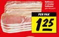 klik op dit plaatje voor een vergroting en voor vergelijkbare aanbiedingen gerelateerd aan ` bacon 160 bakbacon streaky pak ` bacon 160 bakbacon streaky pak