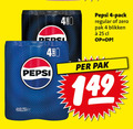 klik op dit plaatje voor een vergroting en voor vergelijkbare aanbiedingen gerelateerd aan ` cola 4 25 pepsi pack regular zero pak blikken ` cola 4 25 pepsi pack regular zero pak blikken