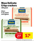 klik op dit plaatje voor een vergroting en voor vergelijkbare aanbiedingen gerelateerd aan ` knackebrod wasa delicate crisp crackers since fidelity grains sesame sea salt balt 13 thin selected rosemary with crispy wheat flat baked at flatbread ` knackebrod wasa delicate crisp crackers since fidelity grains sesame sea salt balt 13 thin selected rosemary with crispy wheat flat baked at flatbread