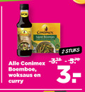klik op dit plaatje voor een vergroting en voor vergelijkbare aanbiedingen gerelateerd aan ` 2 wok conimex woksaus teriyaki sajoer boontjes stuks boemboe curry ` 2 wok conimex woksaus teriyaki sajoer boontjes stuks boemboe curry