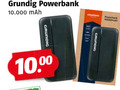 klik op dit plaatje voor een vergroting en voor vergelijkbare aanbiedingen gerelateerd aan ` grundig powerbank 10.000 ` grundig powerbank 10.000