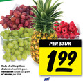 klik op dit plaatje voor een vergroting en voor vergelijkbare aanbiedingen gerelateerd aan ` ananas druiven frambozen 500 rode witte pitloze schaal stuk ` ananas druiven frambozen 500 rode witte pitloze schaal stuk